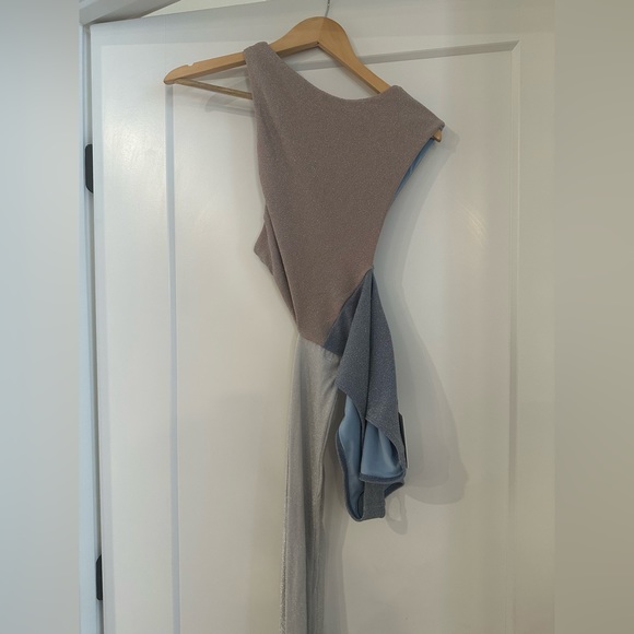 Beach Riot One-Shoulder Colorblock Swimsuit - Picture 2 of 4